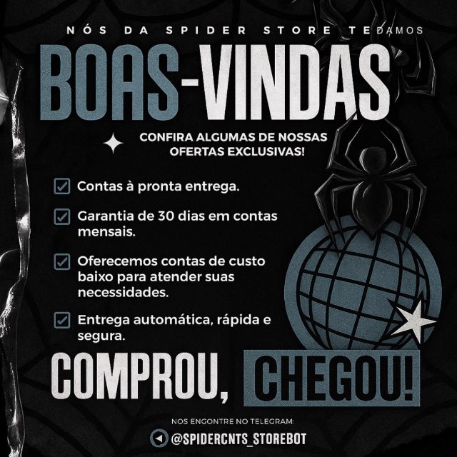 Spider CC & Contas 💸